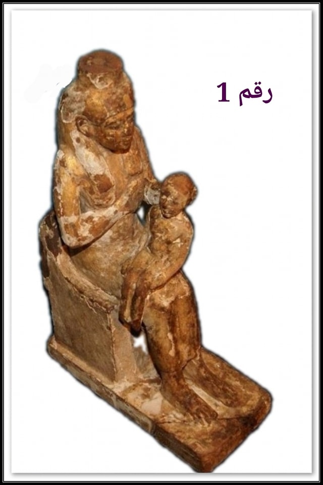 تمثال للمعبودة ايزيس