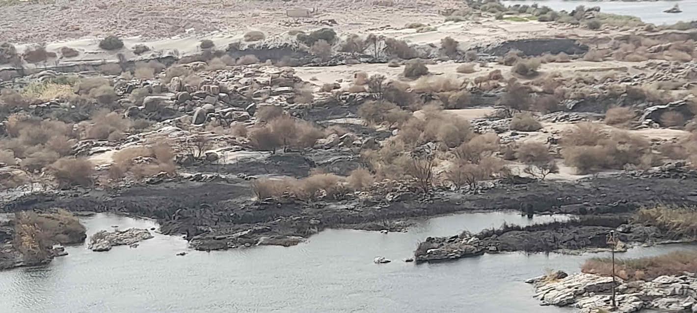 موقع حريق محمية سالوجا وغزال