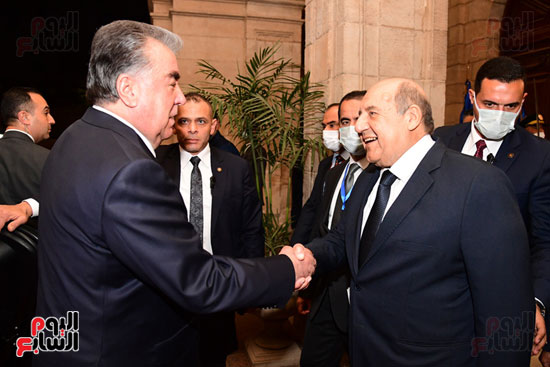 المستشار عبد الوهاب عبد الرازق رئيس مجلس الشيوخ يستقبل رئيس جمهورية طاجيكستان (12)