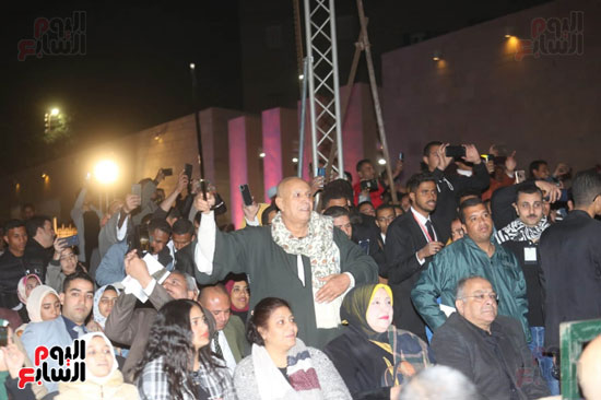  فعاليات مهرجان أبيدوس للموسيقى والغناء وحفل الفنان على الحجار (2)