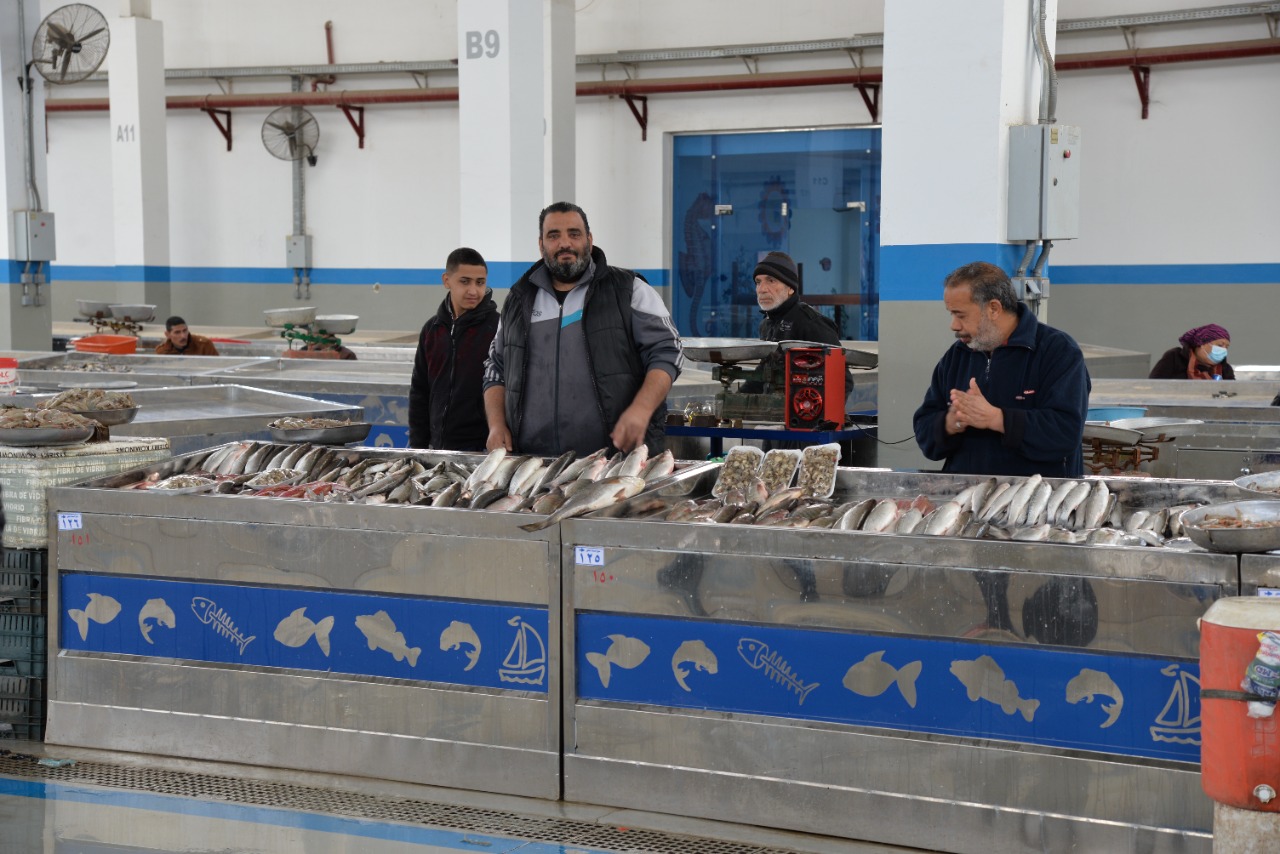 محافظ الإسماعيلية يتفقد  سوق السمك القديم   (5)