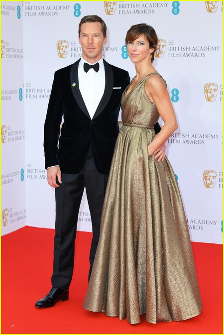 بيندكت كامبرباتش وزوجته صوفي هنتر في حفل توزيع جوائز الـ BAFTA (4)