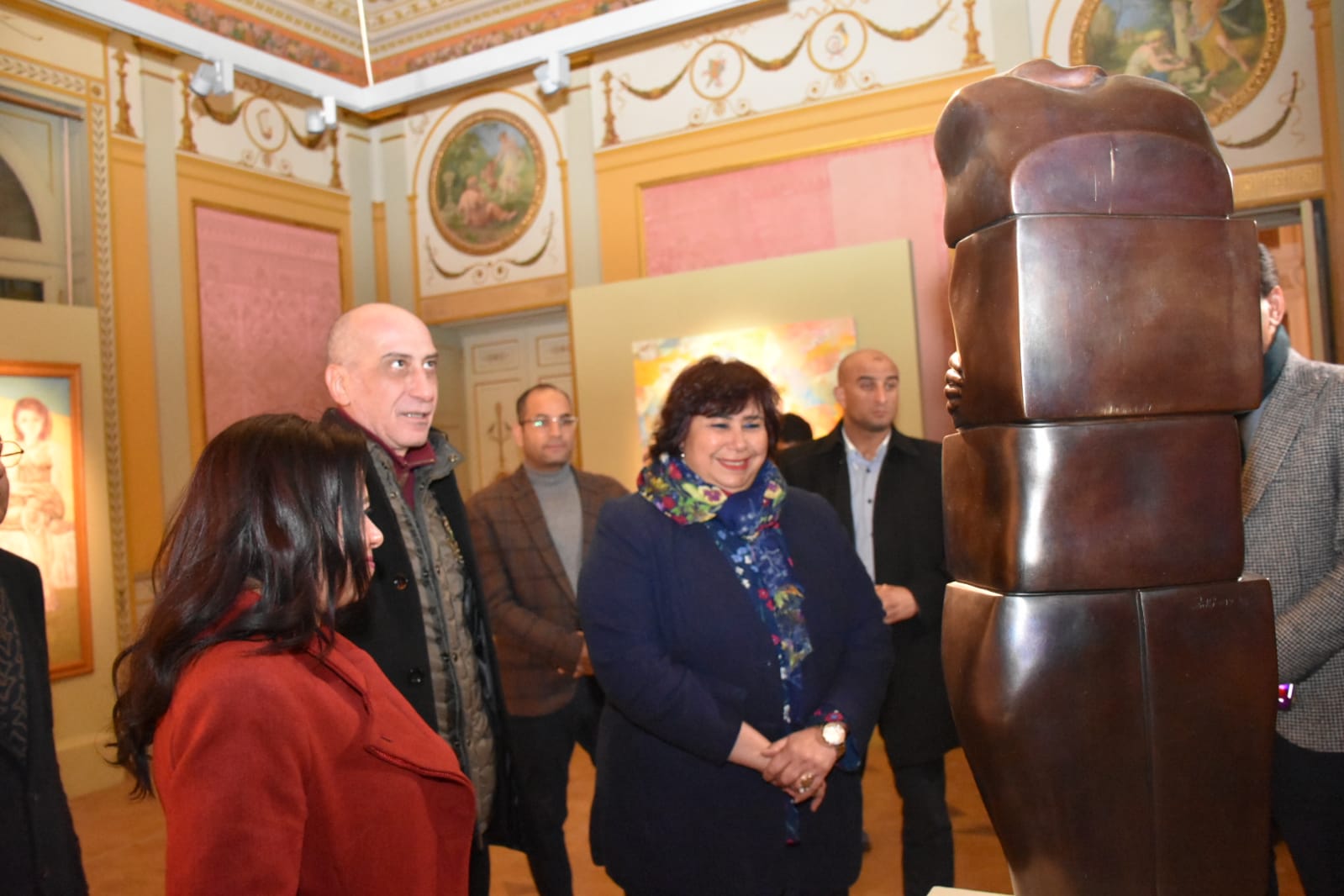 جانب من جولة وزيرة الثقافة (3)