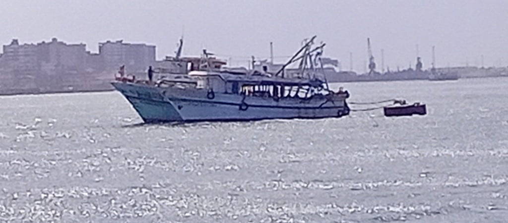نوة الحسوم  توقف الصيد بالميناء البحرى ببورسعيد   (4)