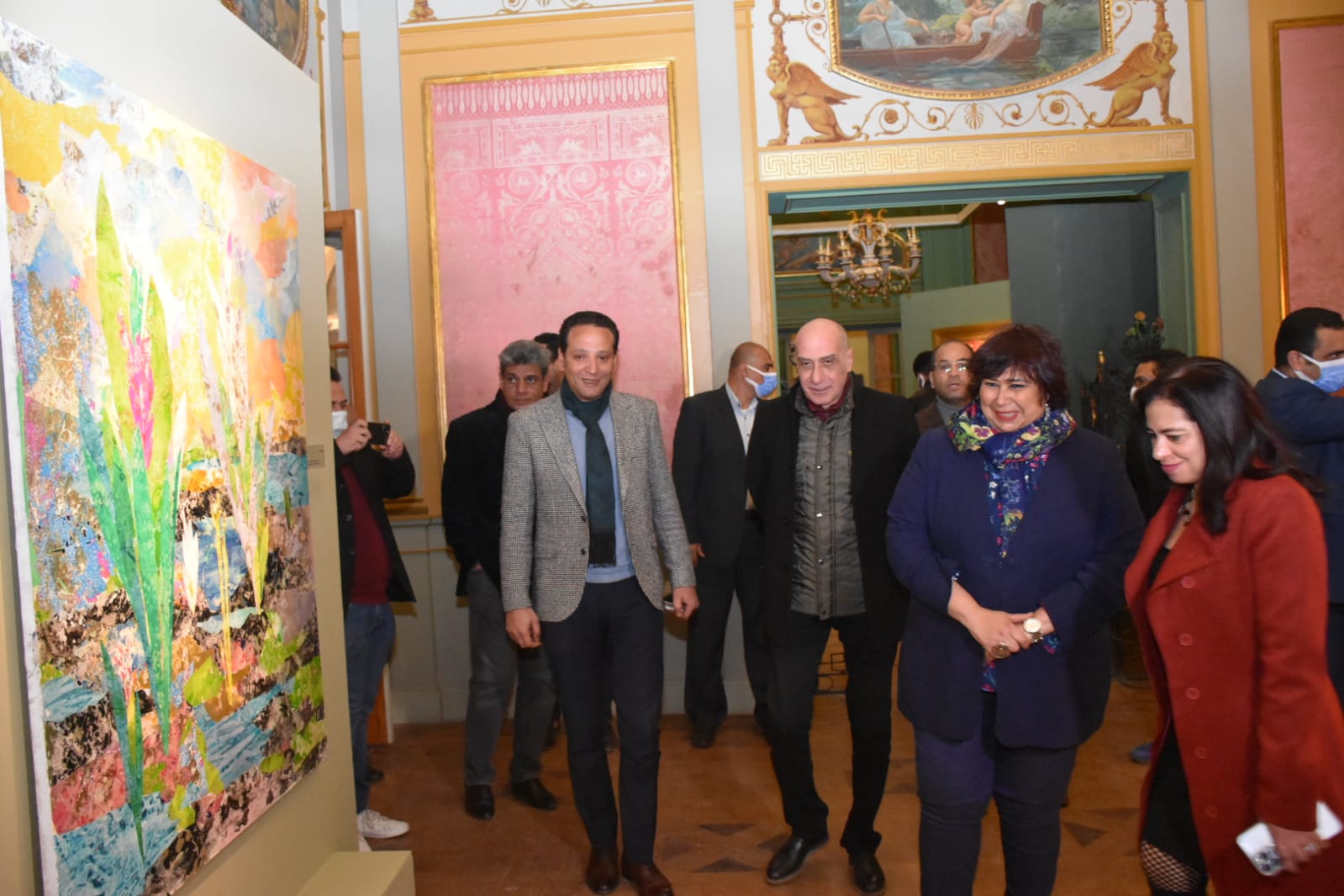 جانب من جولة وزيرة الثقافة (2)