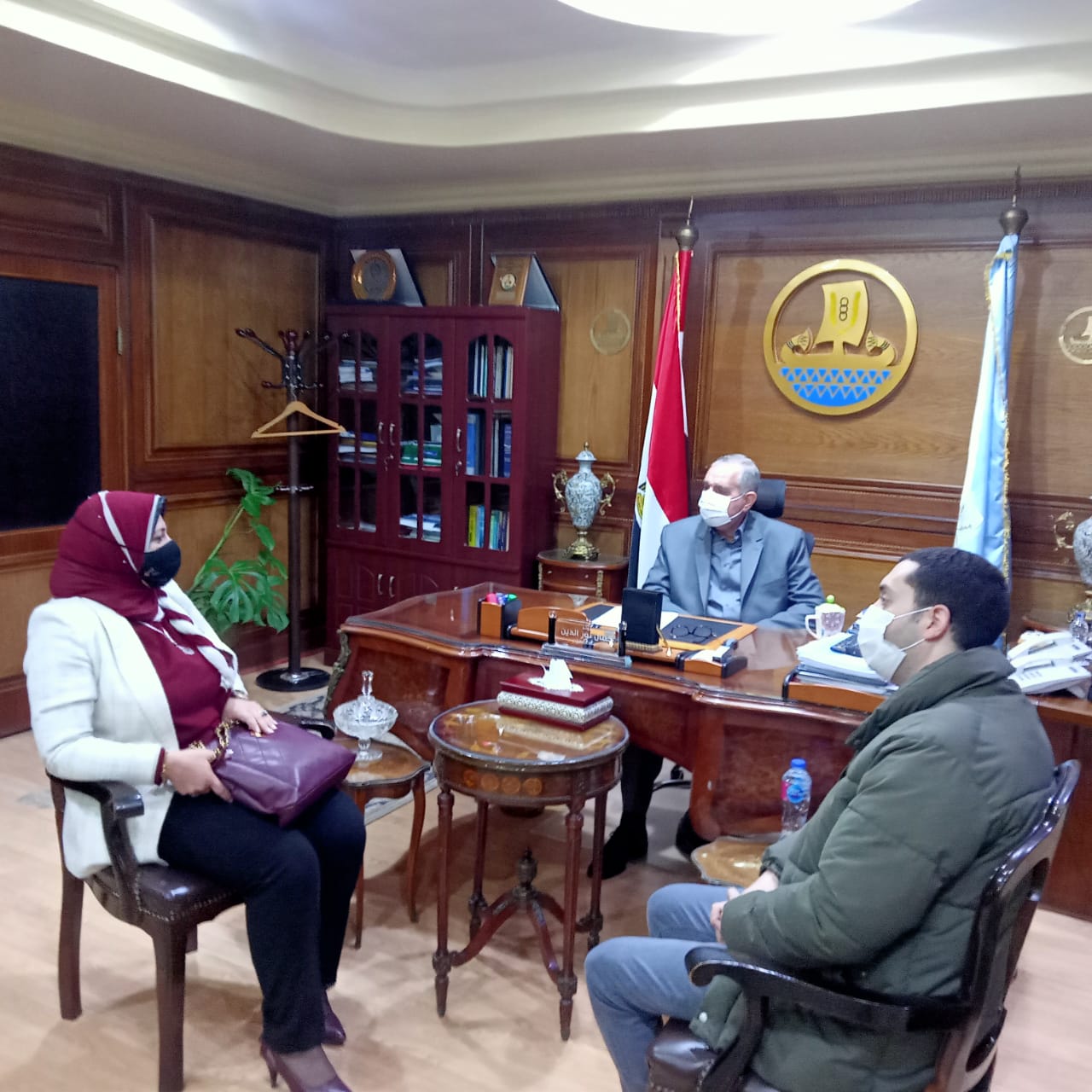 محافظ كفر الشيخ يلتقي بمدير عام التعليم العام بالوزارة
