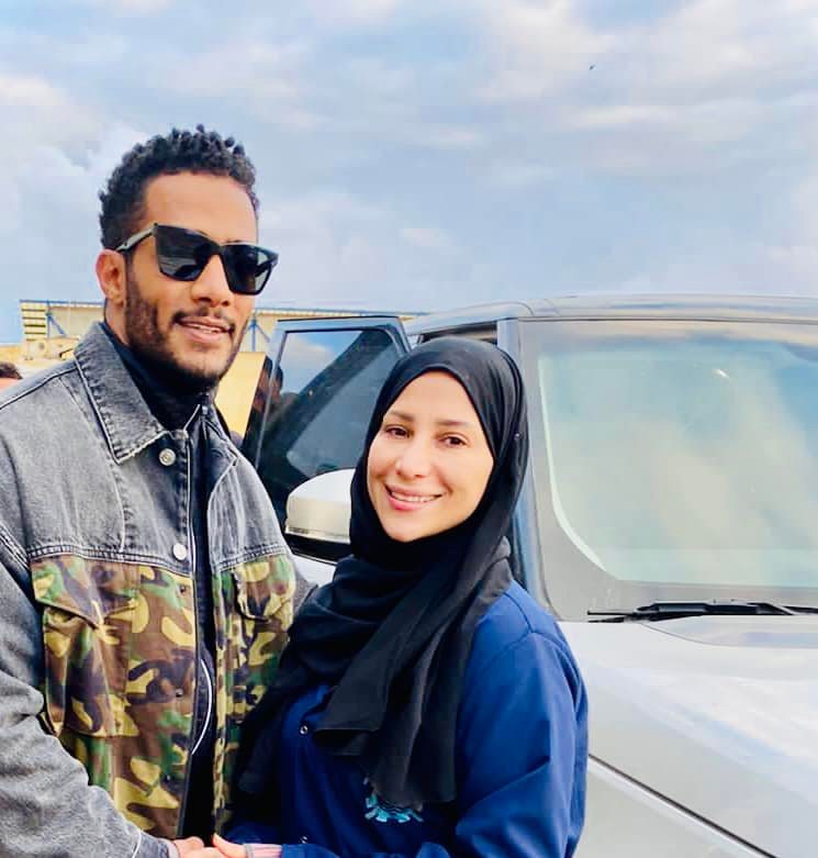 غادة طلعت مع محمد رمضان غادة طلعت مع محمد رمضان