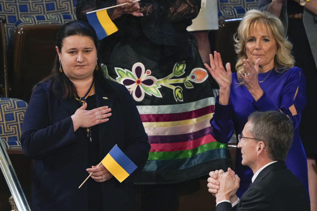 اعلام اوكرانيا فى الكونجرس