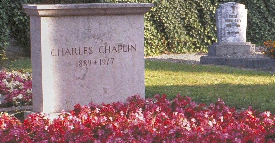 قبر شارلى شابلن