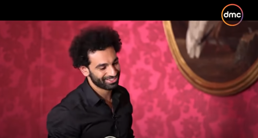 محمد صلاح خلال الحلقة