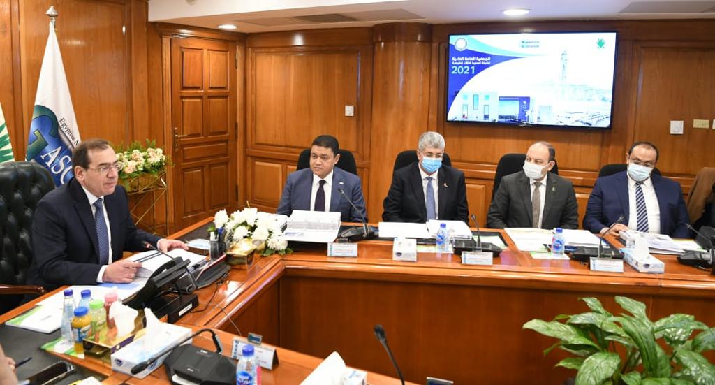 خلال انعقاد الجمعية العامة لشركة جاسكو