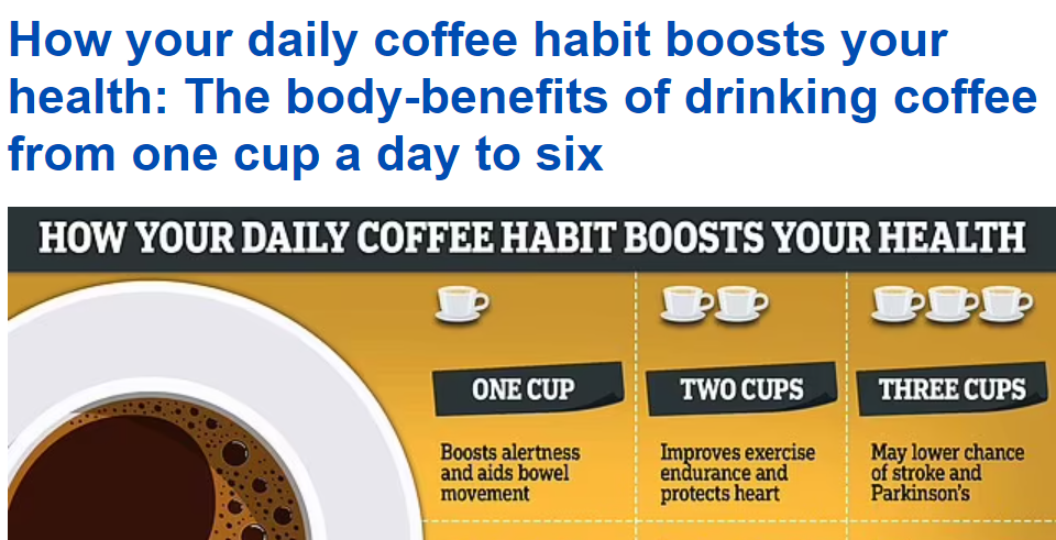 فوائد القهوة من عدد الفناجين