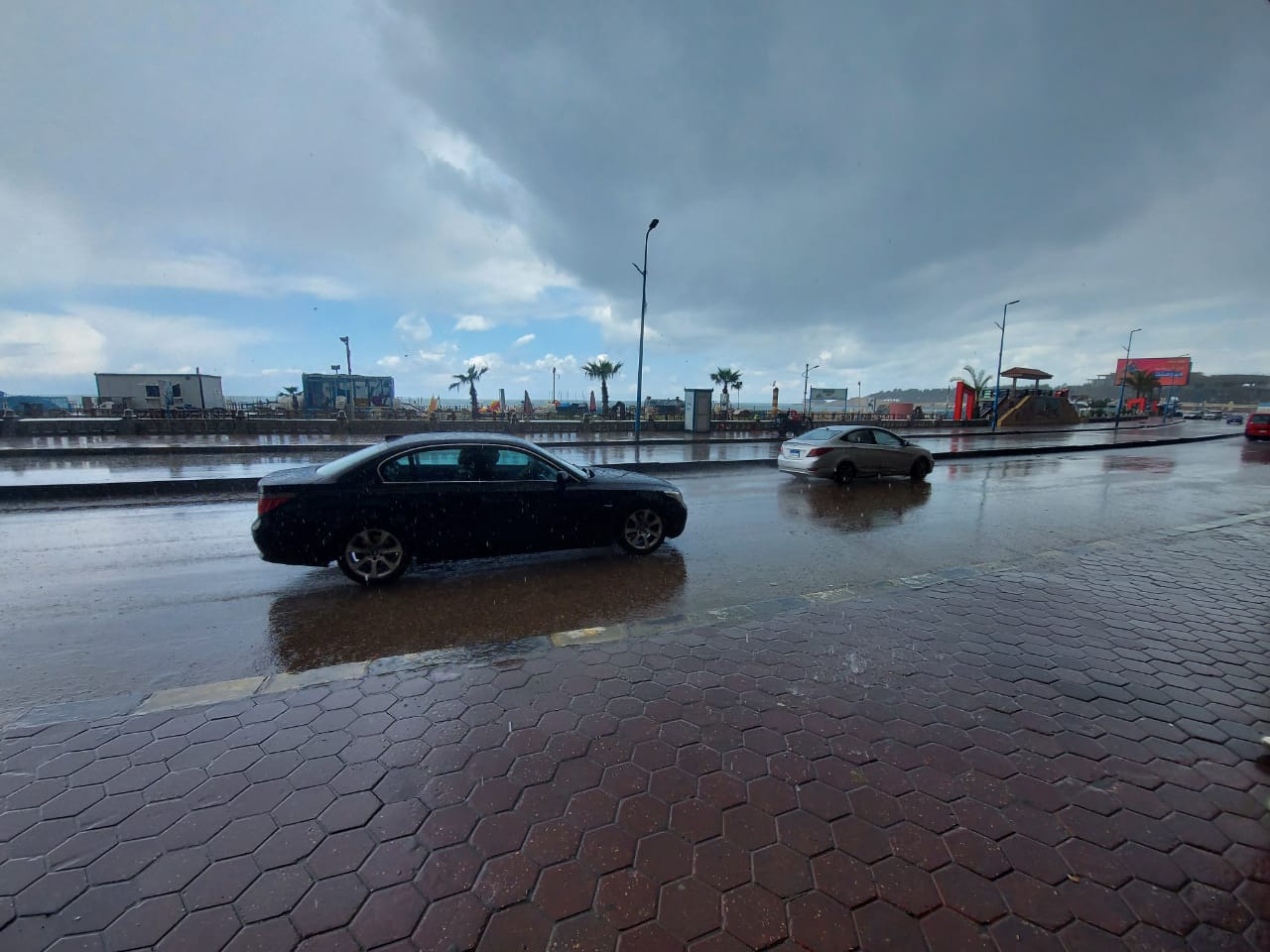 أمطار رعدية فى شهر مارس بالإسكندرية (3)