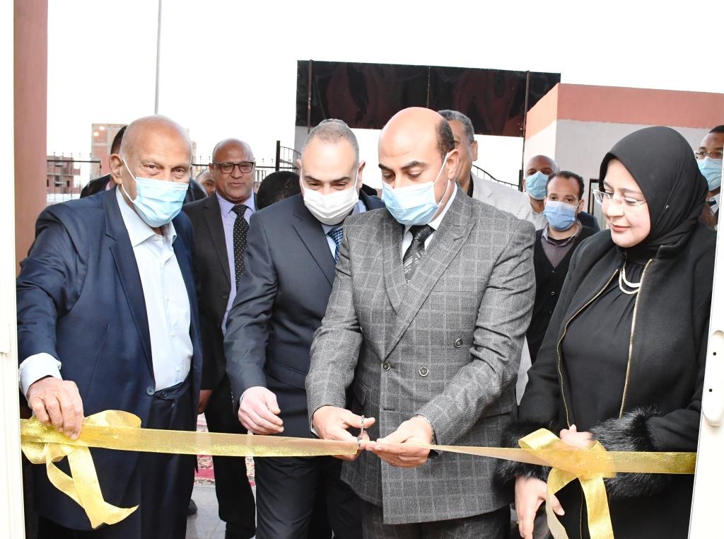 افتتاح مبنى مدارس النيل المصرية