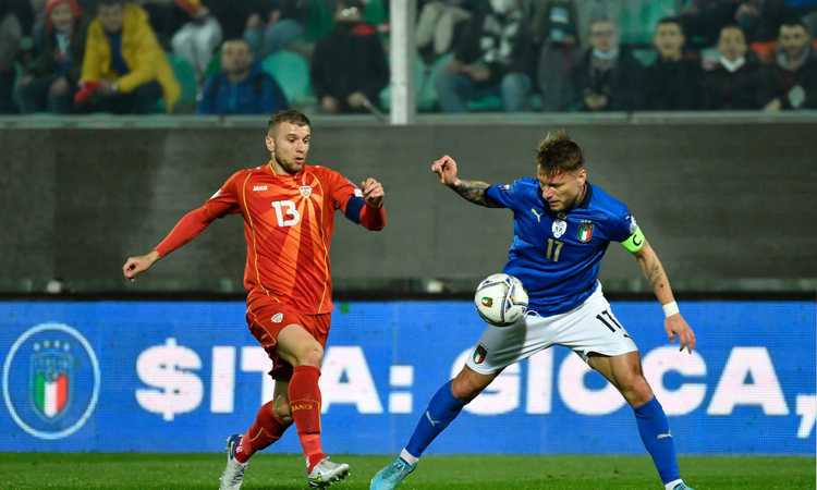 مباراة ايطاليا ومقدونيا الشمالية (4)