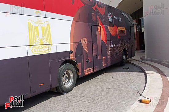 حافلة منتخب مصر (2)