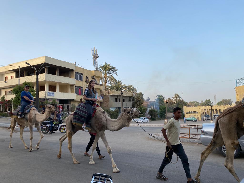 سياح العالم يستمتعون برحلة سفارى الجمال بجولات غرب الأقصر (6)