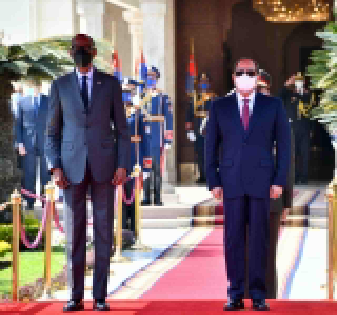 الرئيس السيسى و الرئيس الرواندى (13)