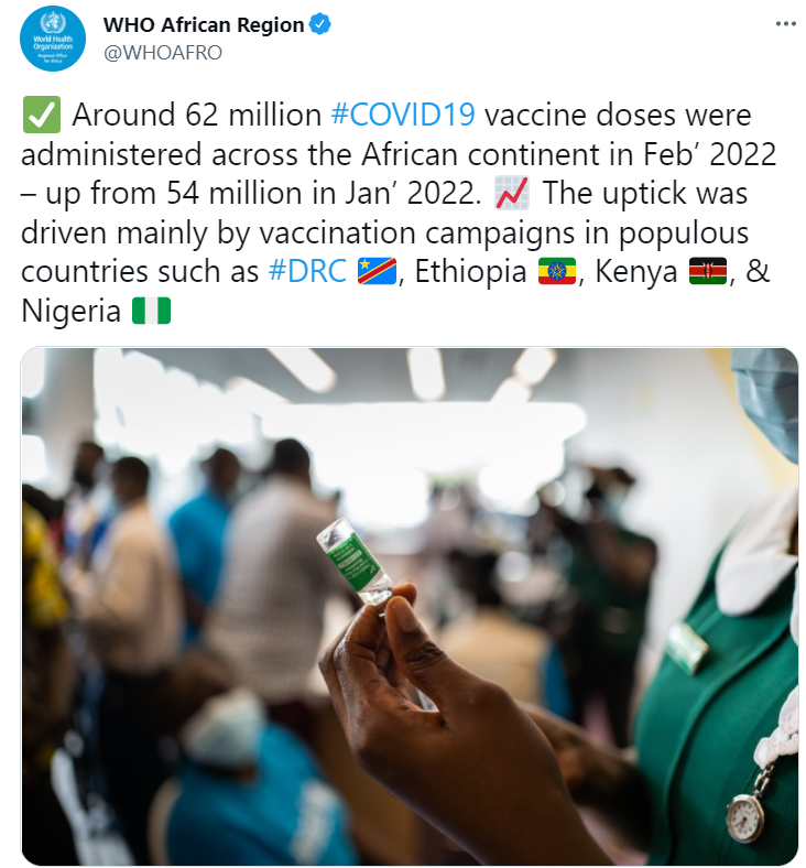 الصحة العالمية افريقيا