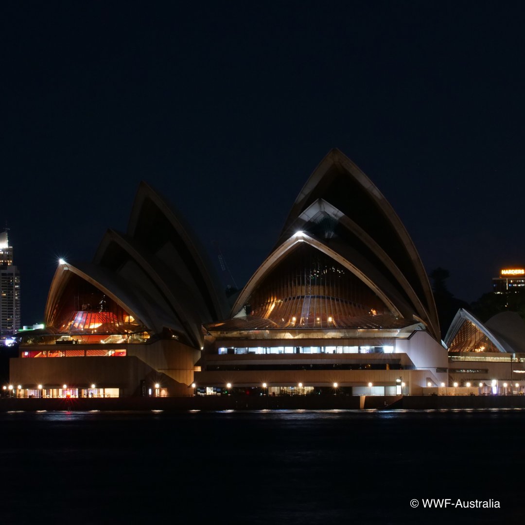 احتفال ساعة الأرض فى استراليا