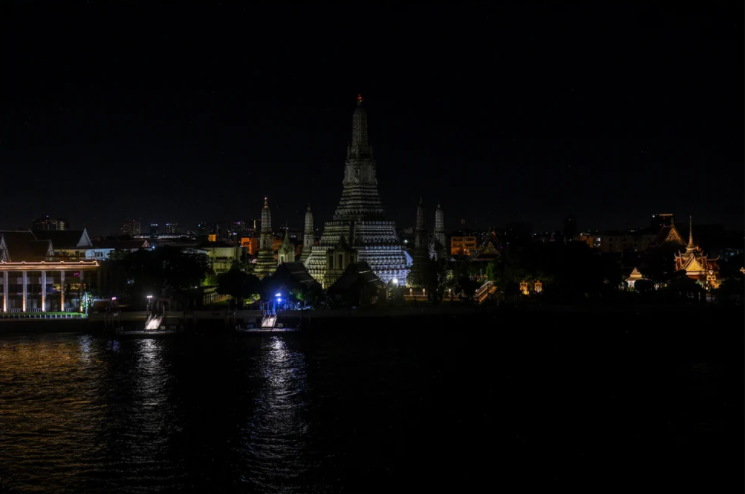 المعبد الرئيسي في بانكوك في تايلاند