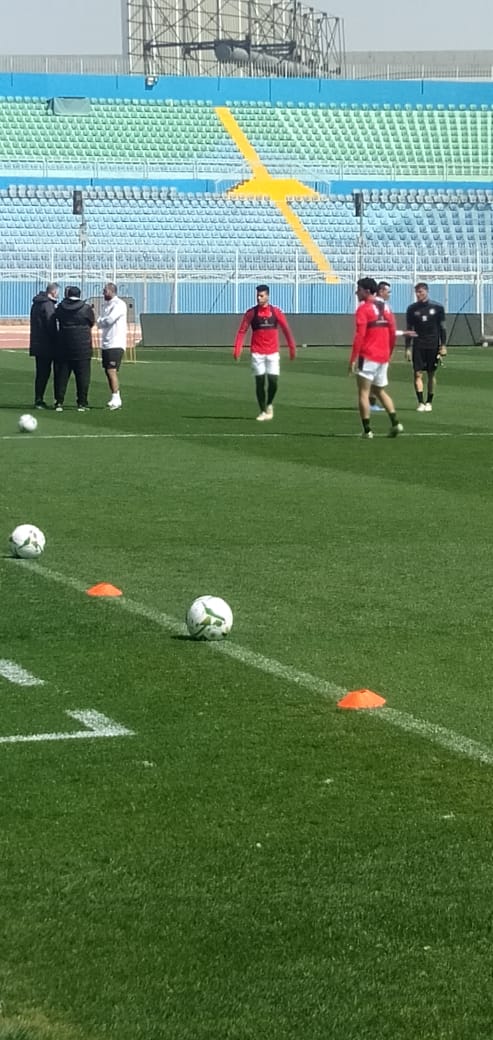 تدريب المنتخب الأخير