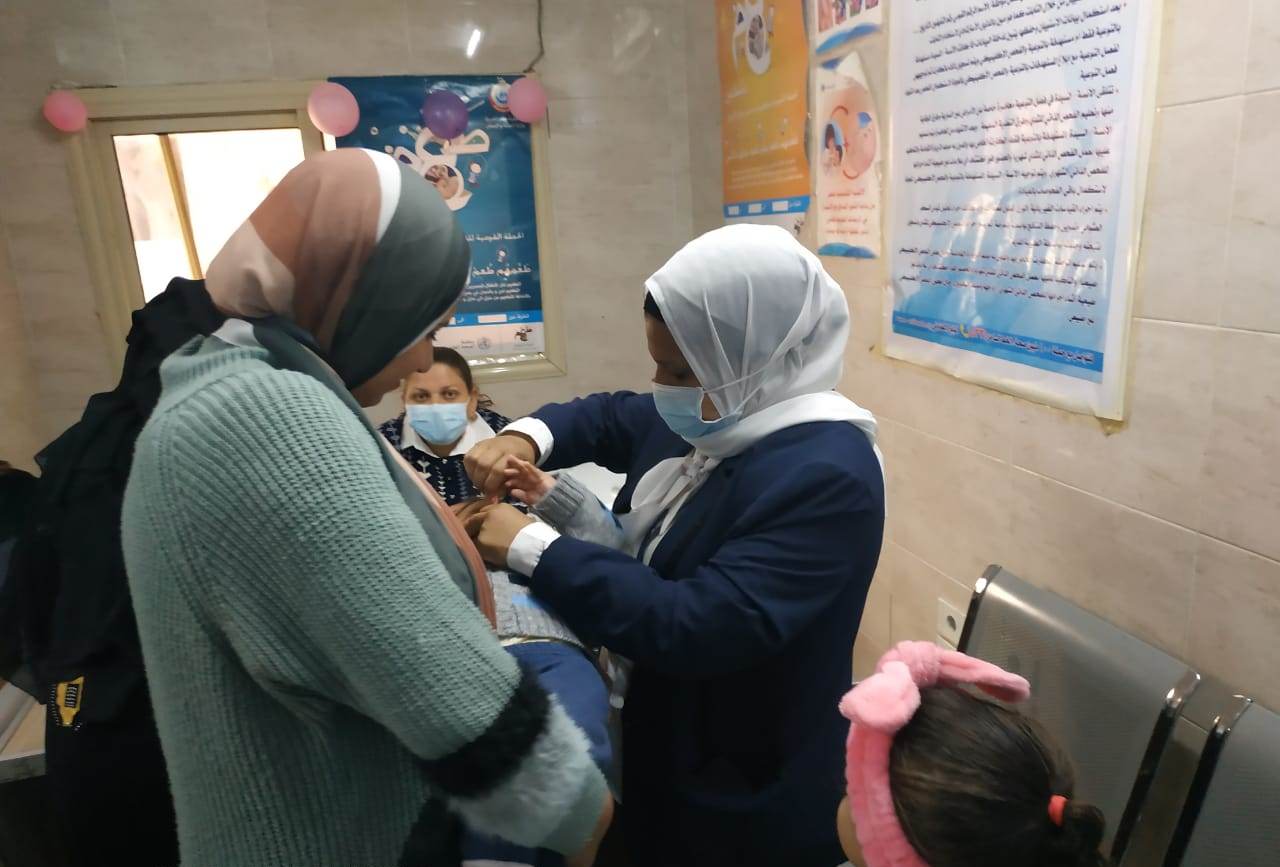 حملة تطعيم ضد  مرض شلل الأطفال (2)