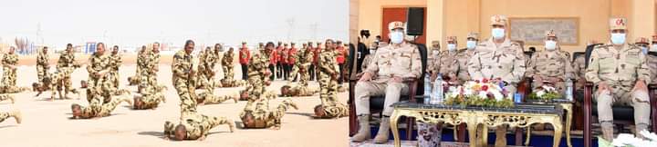 وزير الدفاع يلتقى بمقاتلى الجيش الثالث الميدانى والمنطقة المركزية العسكرية (5)