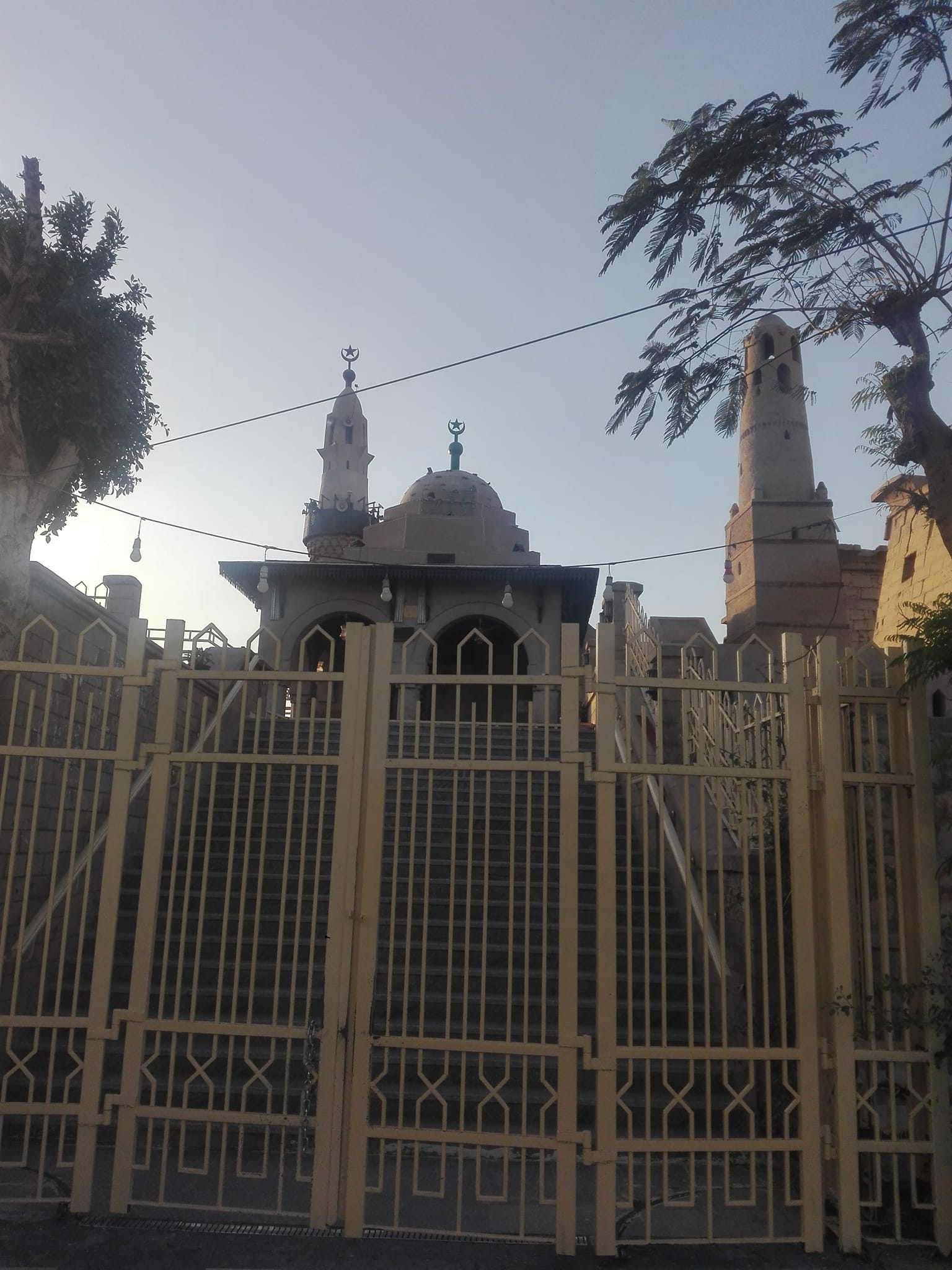 واجهة مسجد سيدى أبو الحجاج الأقصري