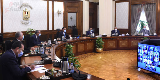 الدكتور مصطفى مدبولى  باجتماع مجلس المحافظين (7)