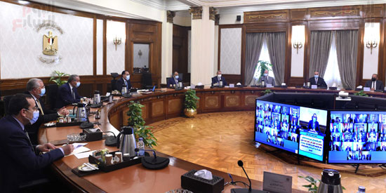 الدكتور مصطفى مدبولى  باجتماع مجلس المحافظين (6)