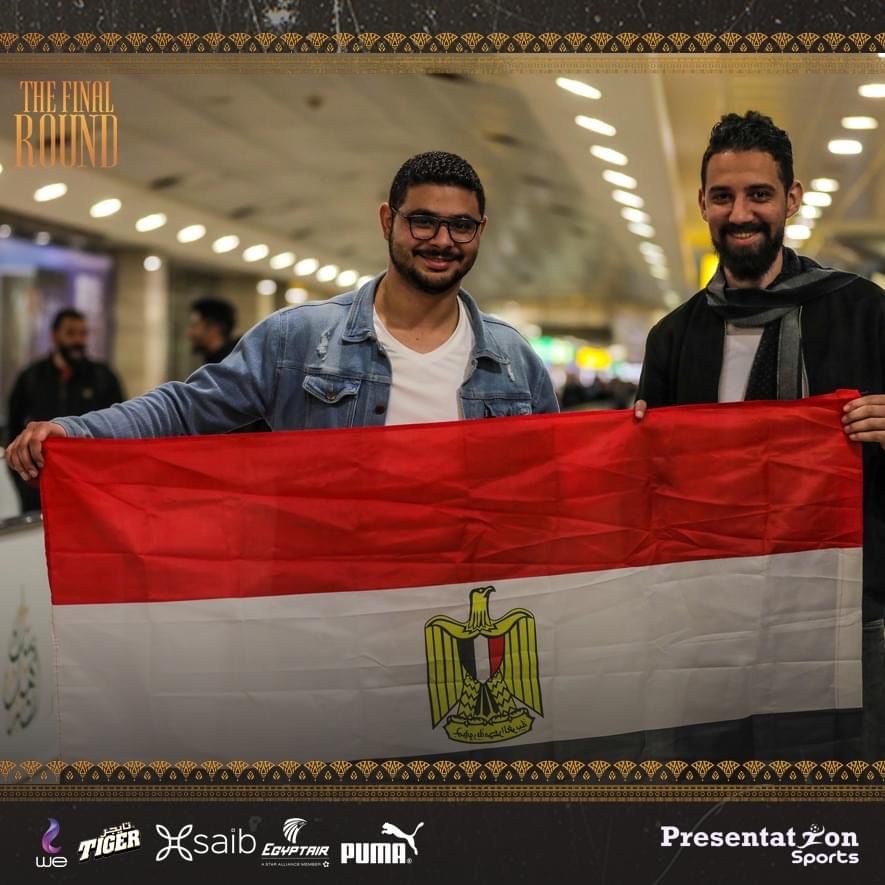علم مصر يزين رحلة الجماهير إلى السنغال