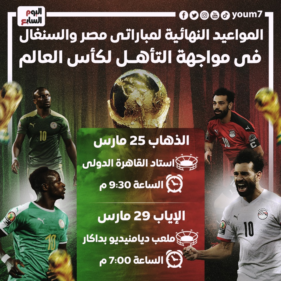 مباراة مصر والسنغال كاس العالم