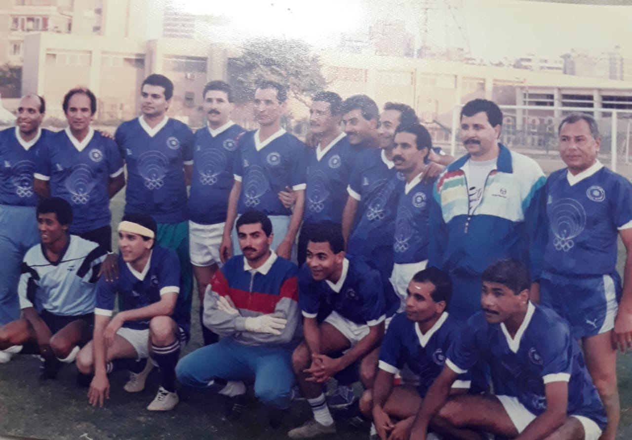 عبد الفتاح حسن مع فريق رياضى