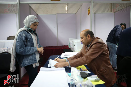 مهندسو مصر يدلون بأصواتهم فى انتخابات النقيب العام ومرشحو الإعادة (13)