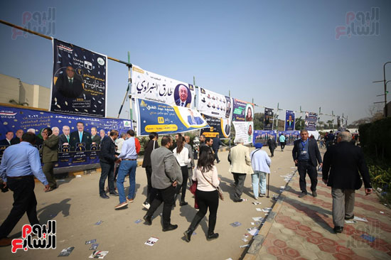 مهندسو مصر يدلون بأصواتهم فى انتخابات النقيب العام ومرشحو الإعادة (10)
