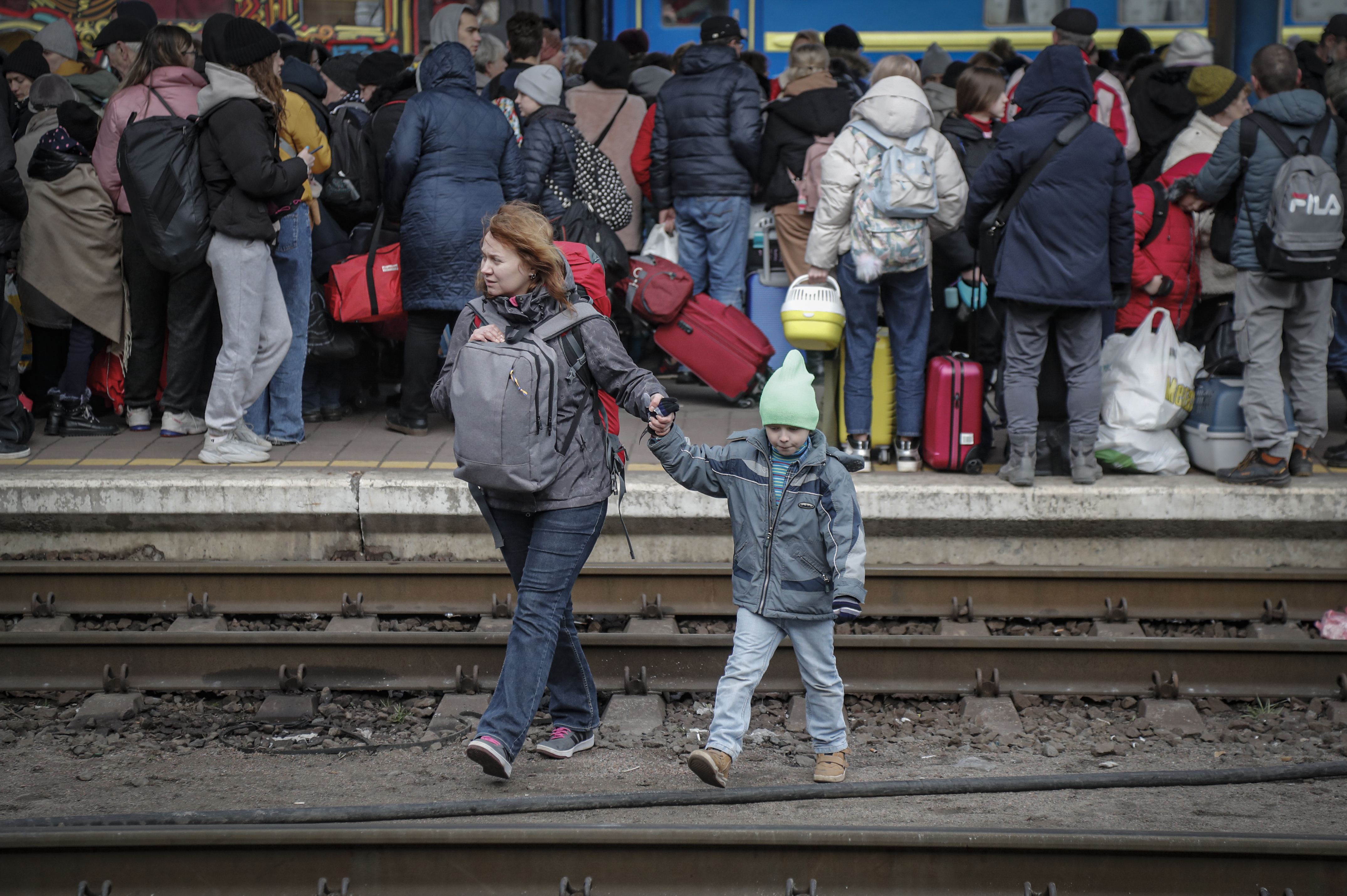 الهروب من الحرب في أوكرانيا (4)