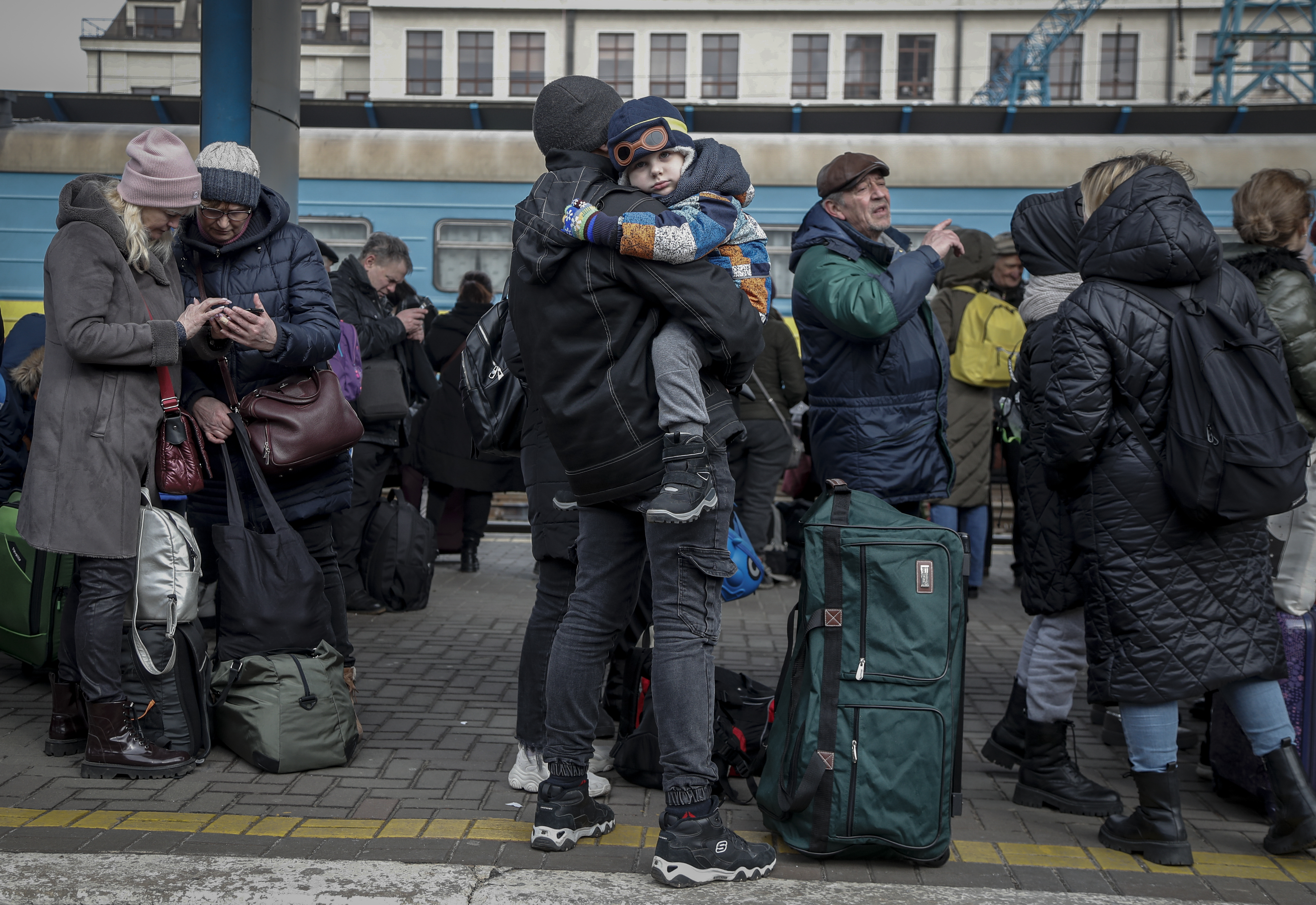 الهروب من الحرب في أوكرانيا (7)