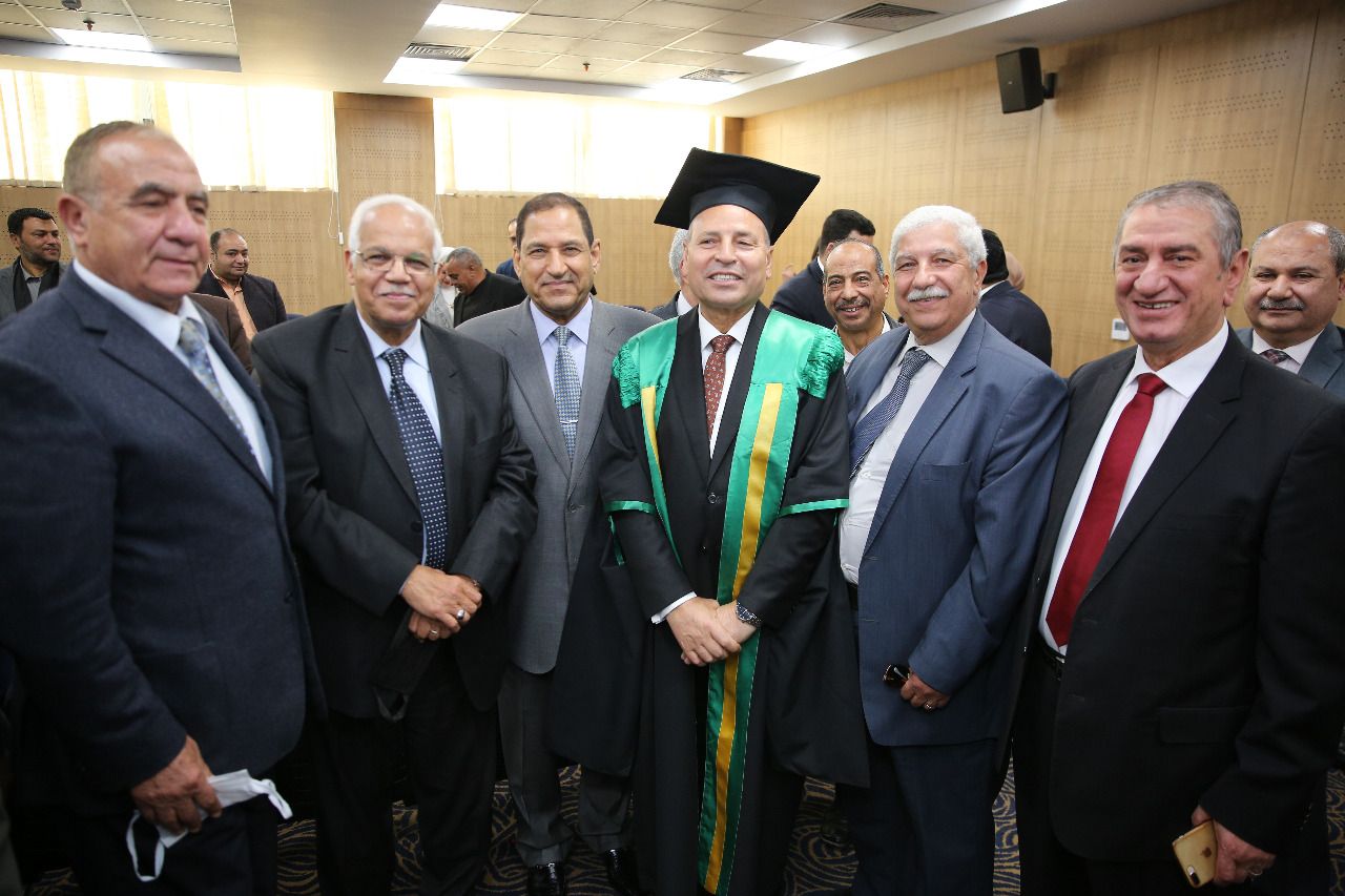وزراء ومحافظين يهنئون الدكتور إبراهيم صابر