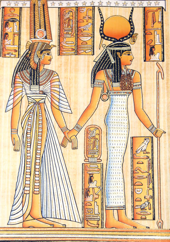 النساء فى تراث الثقافات القديمة المصريون