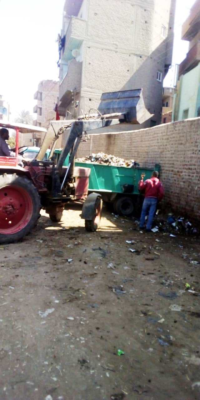 استمرار حملات النظافة بجميع مراكز سوهاج (4)