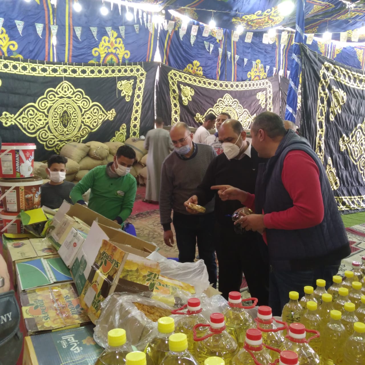 معرض «محاربة الغلاء» للسلع الغذائية بكفر الشيخ (1)