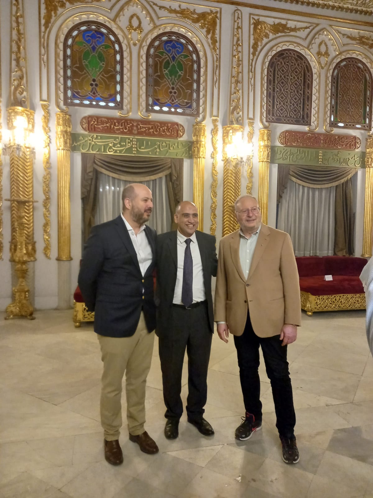 أسرة الملك أحمد فؤاد الثاني بقصر الأمير محمد علي