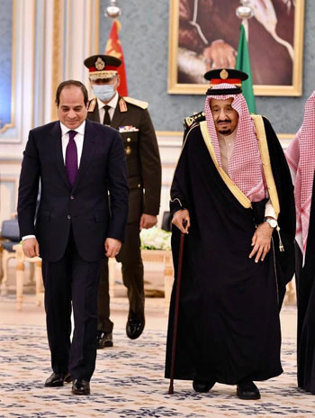  زيارة الرئيس السيسي للسعودية (1)