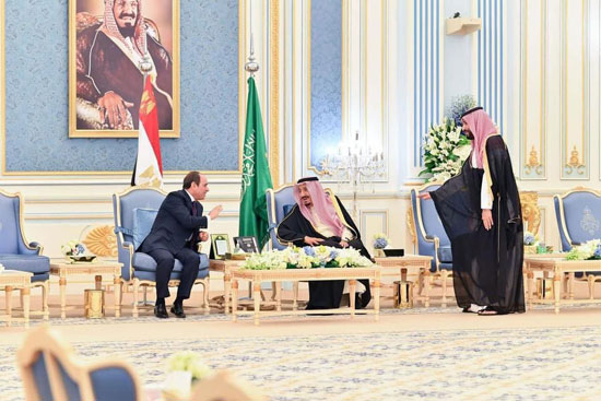  زيارة الرئيس السيسي للسعودية (3)