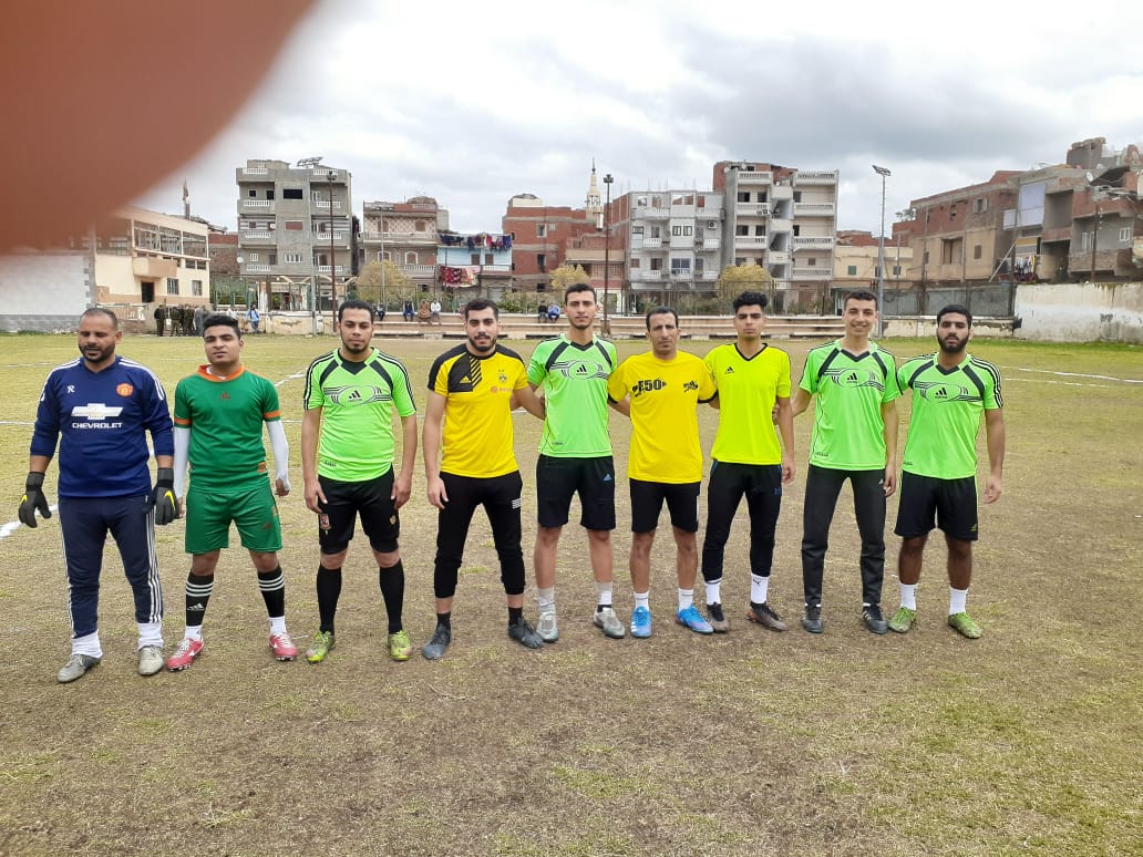 احد الفرق المشاركة في دورة مراكز الشباب