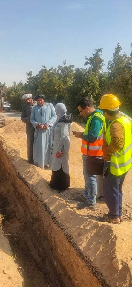 مشروعات مياه الشرب بحياة كريمة شمال محافظة أسوان  (3)