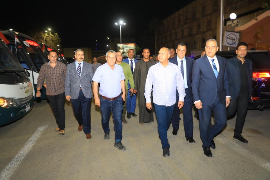 وزير النقل وتدشين خطوط النقل الجديدة بسوهاج (14)