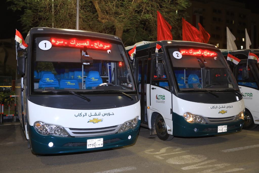 وزير النقل وتدشين خطوط النقل الجديدة بسوهاج (17)