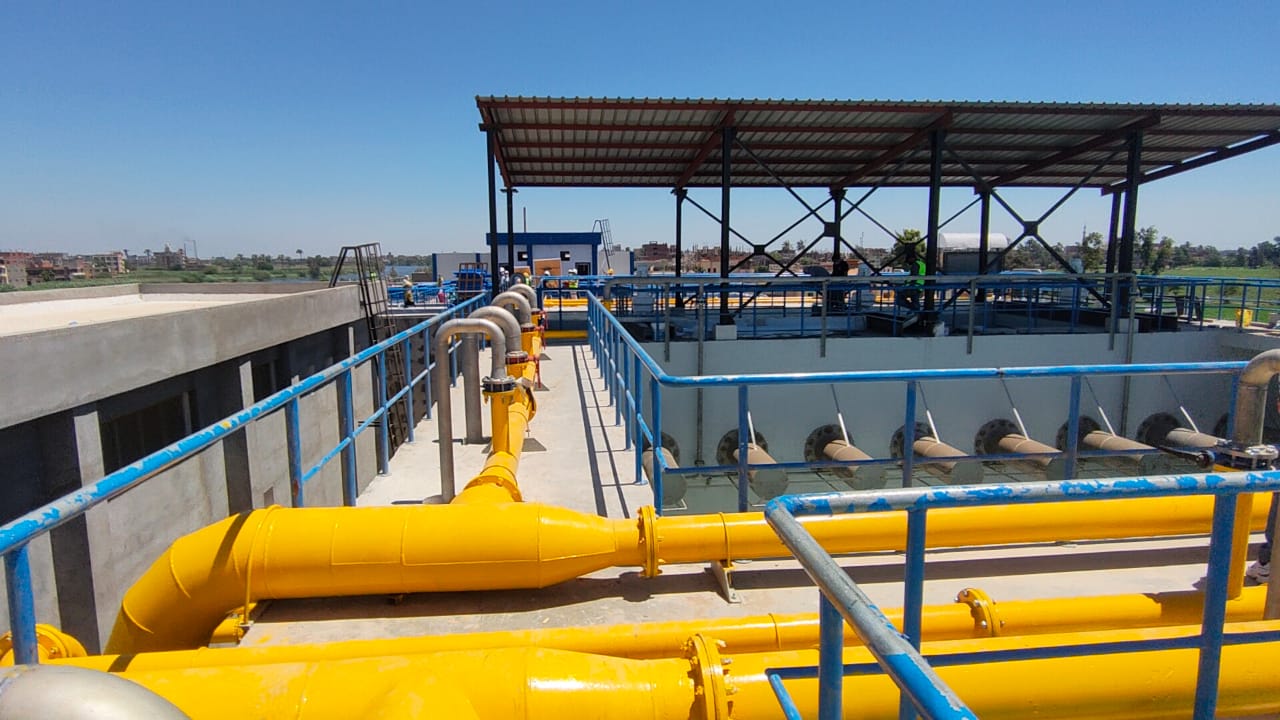 جانب من مشروعات المياه والصرف الصحي (4)